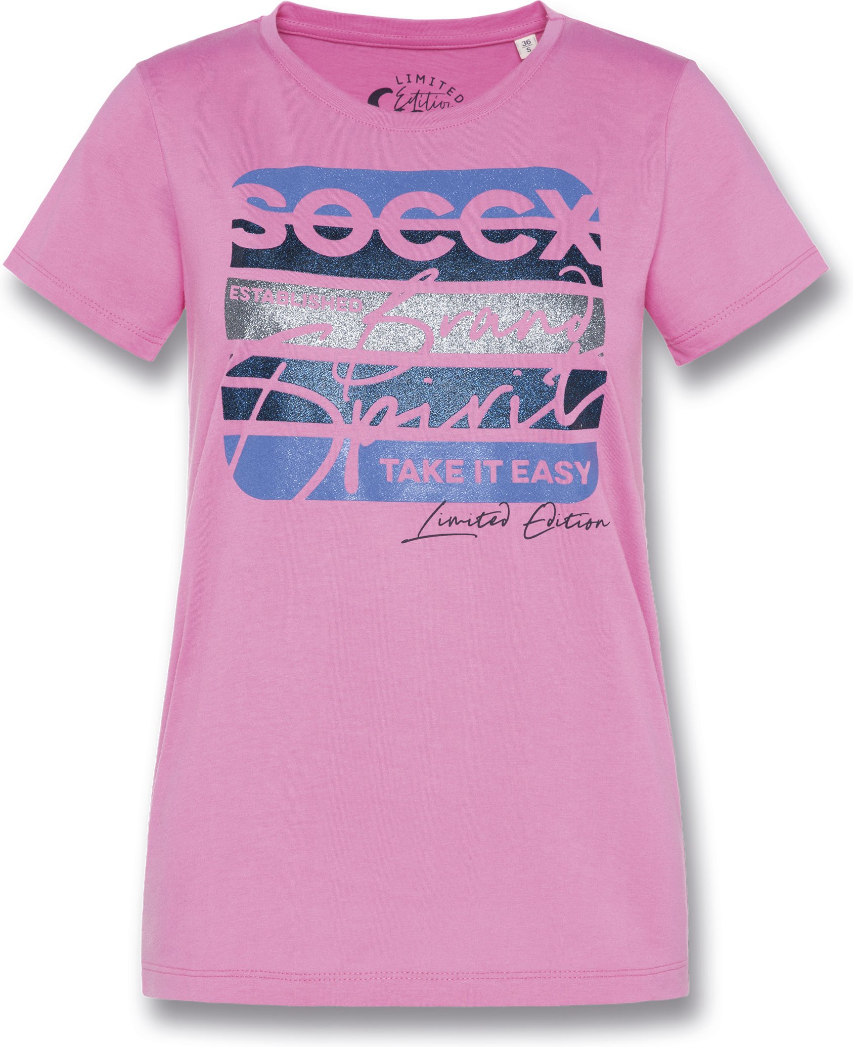 Soccx Damen T-Shirt (pink, L)