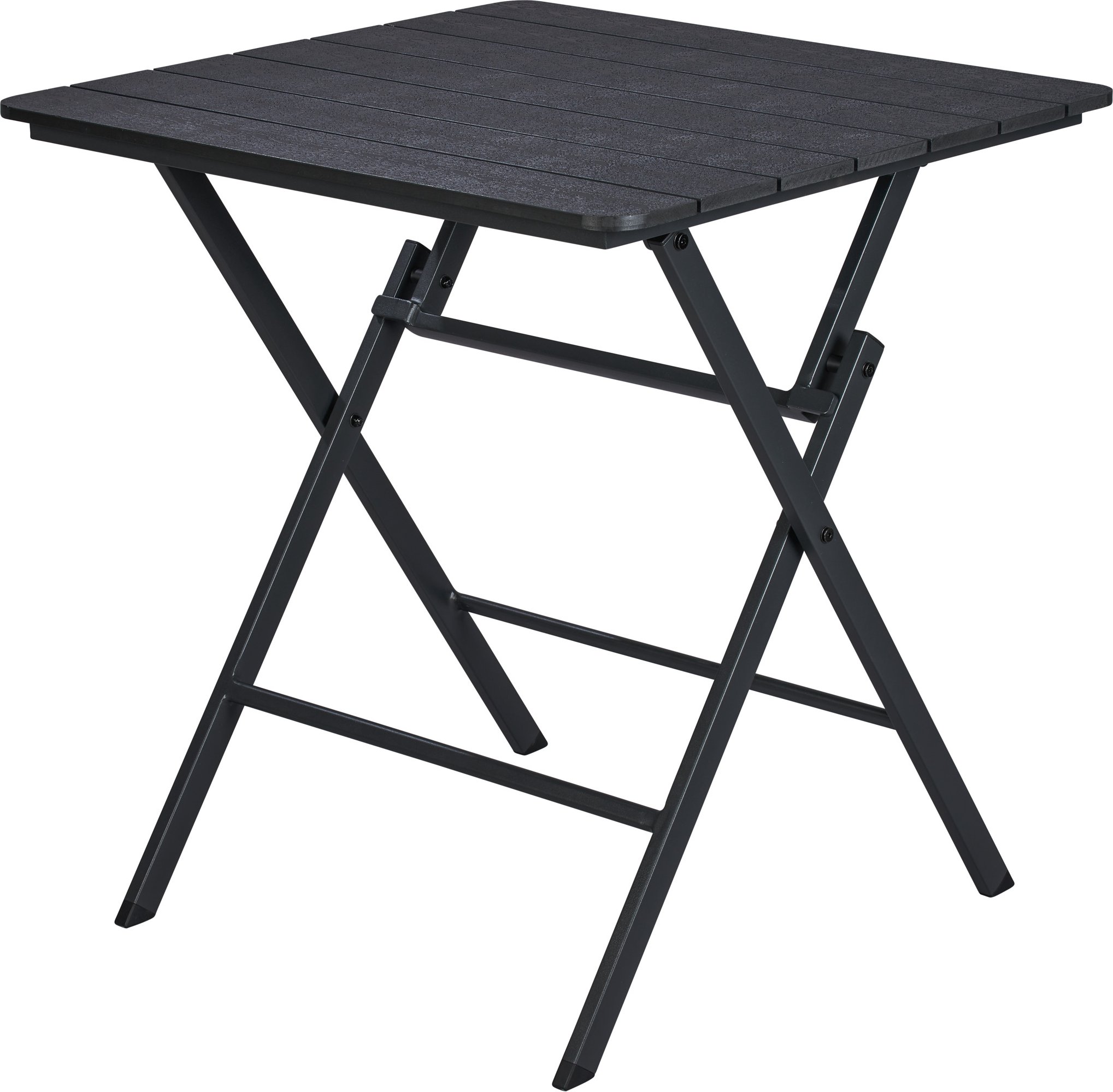 LIVARNO home Alu-Klapptisch »Miami«, mit dekorativer Holzstruktur, anthrazit