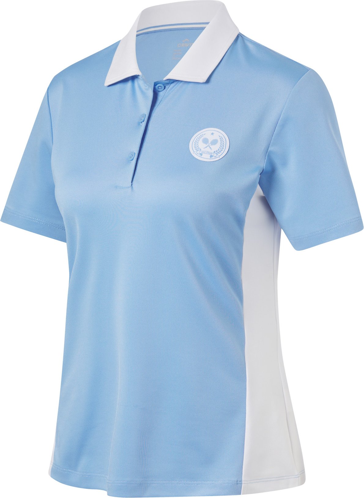 CRIVIT Damen Funktionspolo (Blau, S (36/38))