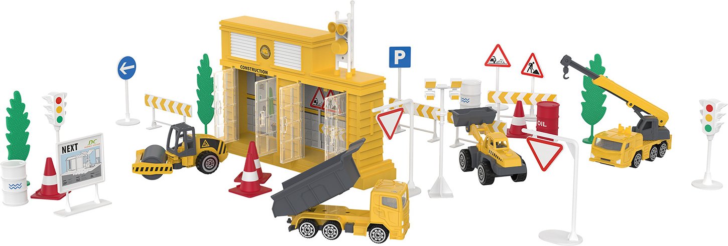 Playtive Die Cast Spieleset Themenwelt (Baustelle)