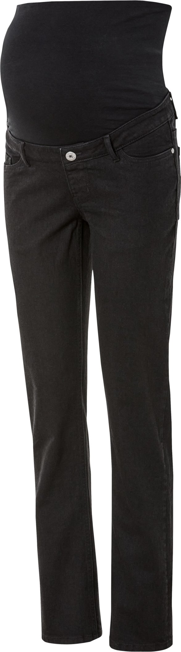 esmara® Damen Jeans Straight Fit Umstand (Schwarz, 34)""