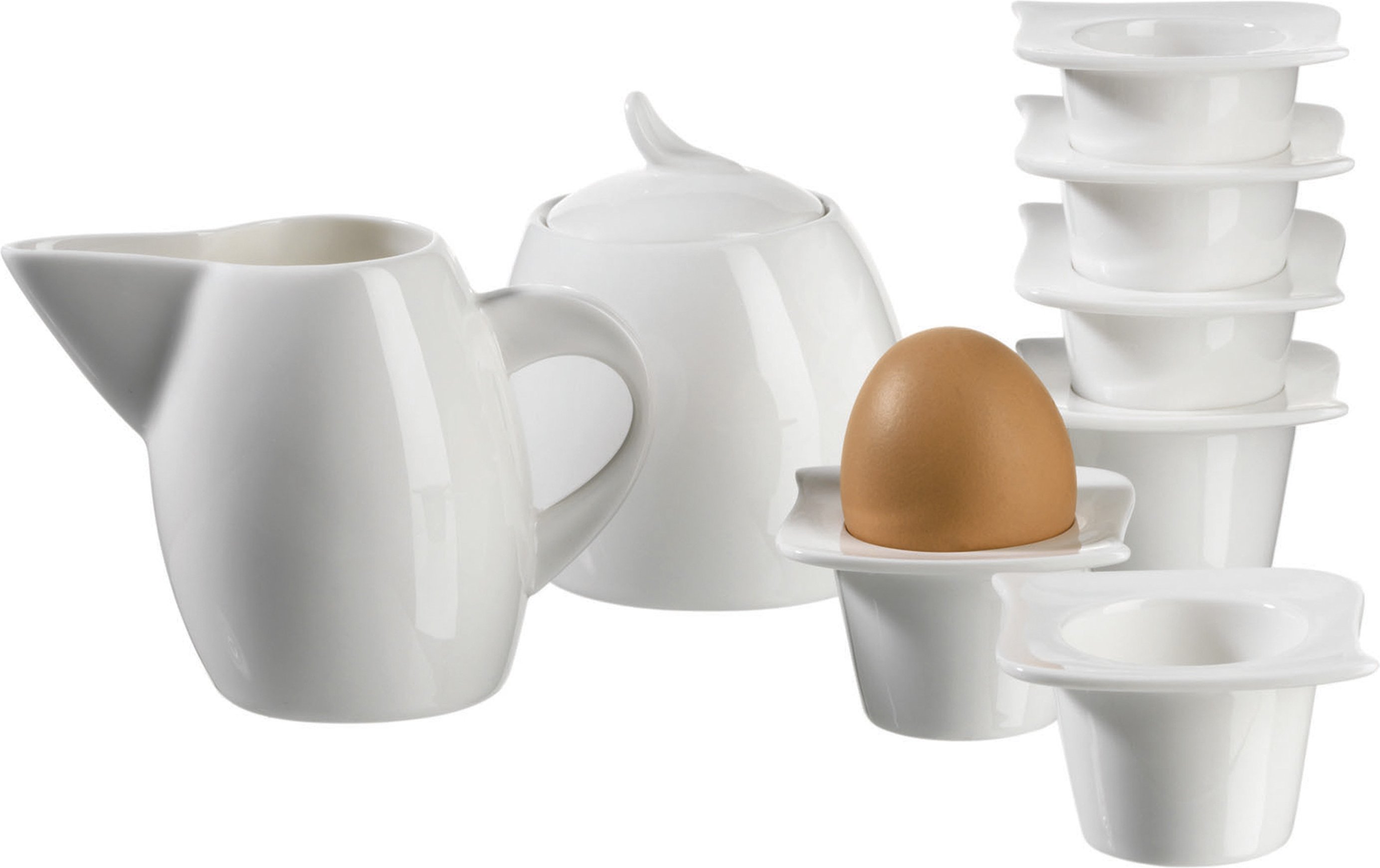 MÄSER Frühstücks-Set »La Musica«, 8-teilig, aus Porzellan