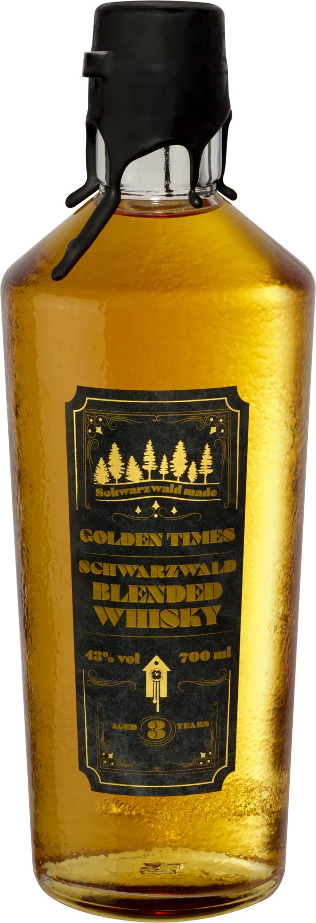 Golden Times Schwarzwald Blended Whisky 3 Jahre 43% Vol