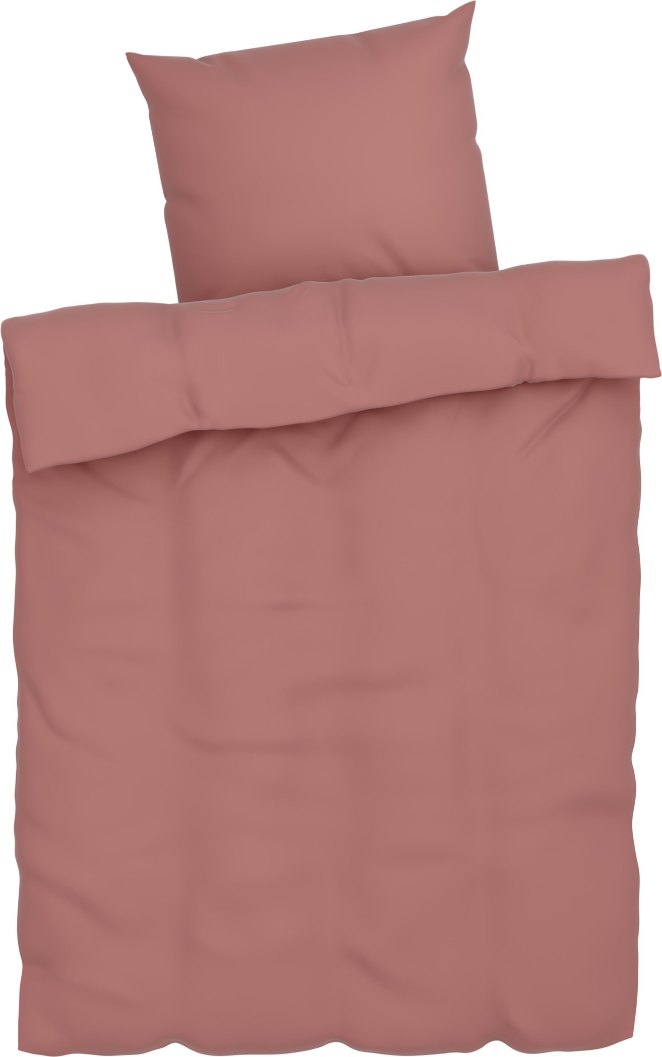 LIVARNO home Musselin-Bettwäsche, 155 x 220 cm (Rosa)