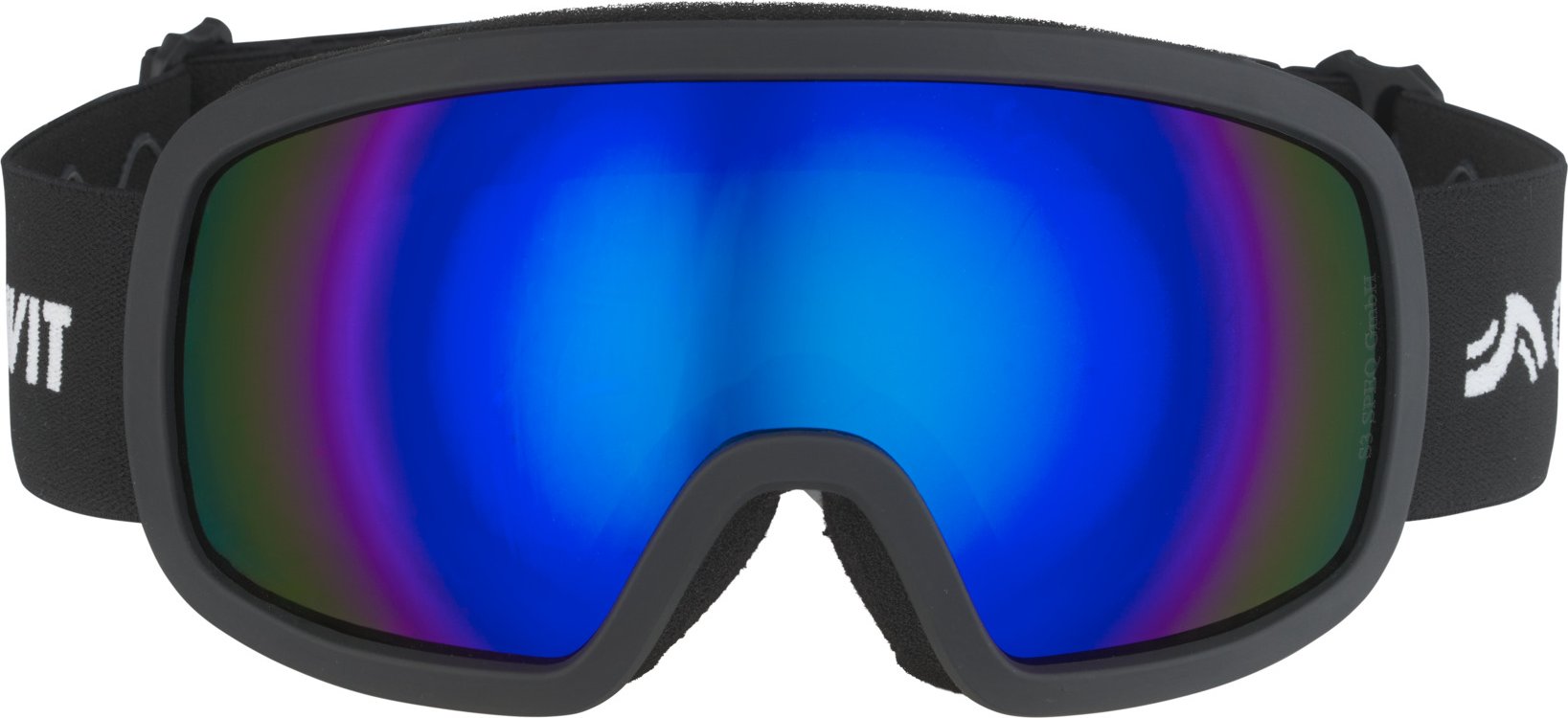 CRIVIT Kinder Ski- und Snowboardbrille (Vollrahmen, Schwarz)