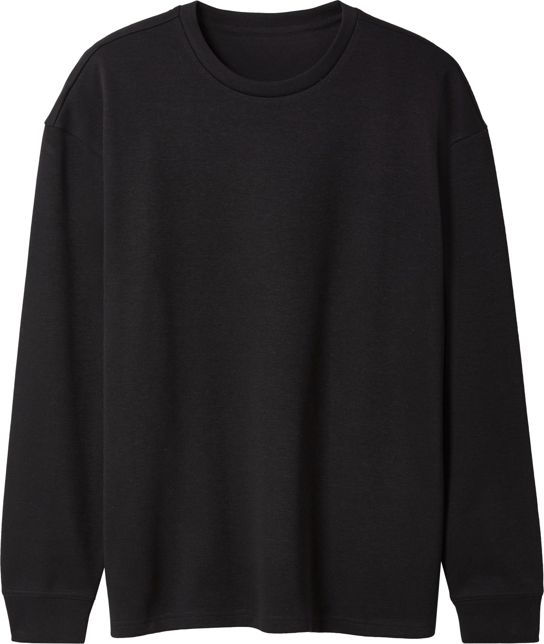 esmara Men Herren Geripptes Sweatshirt (Schwarz, XL (56/58))