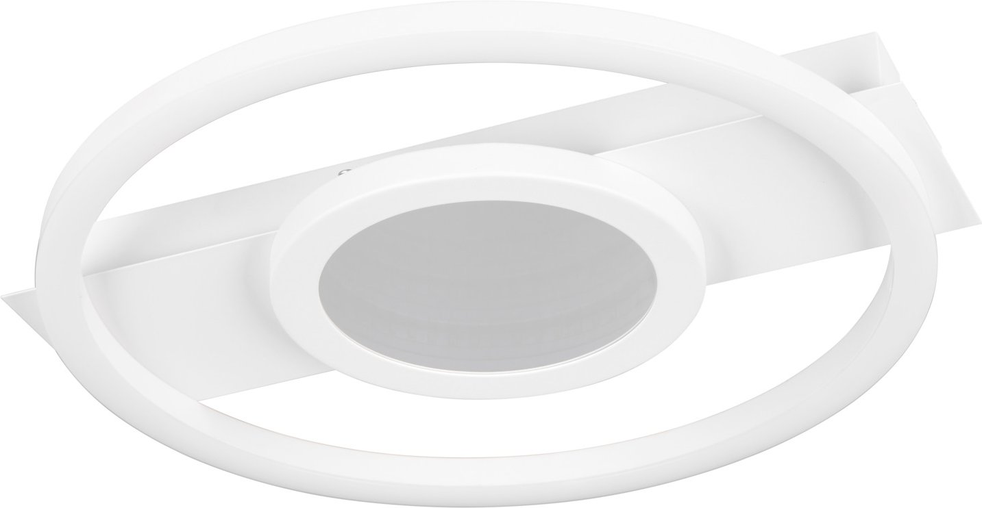 Reality Leuchten Deckenleuchte Wheeler (Weiß matt, 5 cm)