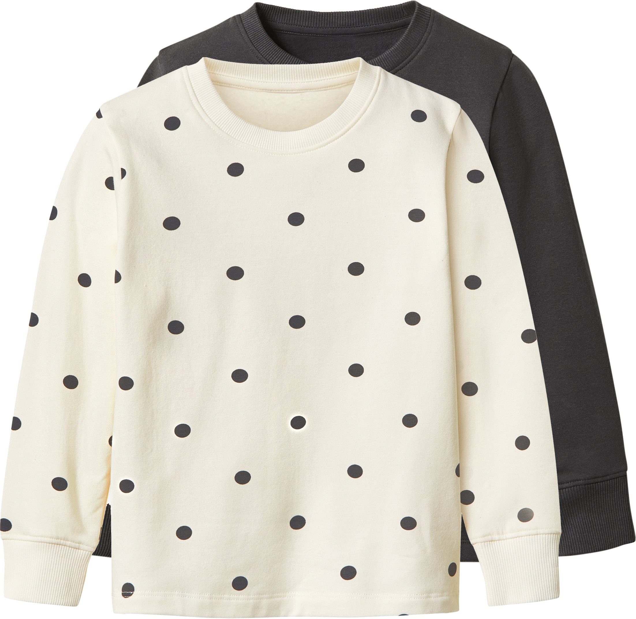Thumbnail - lupilu® Kinder-Thermo-Langarmshirts, 2 Stück (Anthrazit, 110/116)
