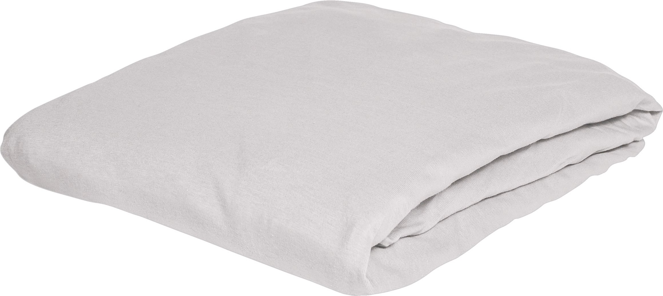 Bierbaum Biber Spannbetttuch 1001 (11 silber, 180 x 200 cm)