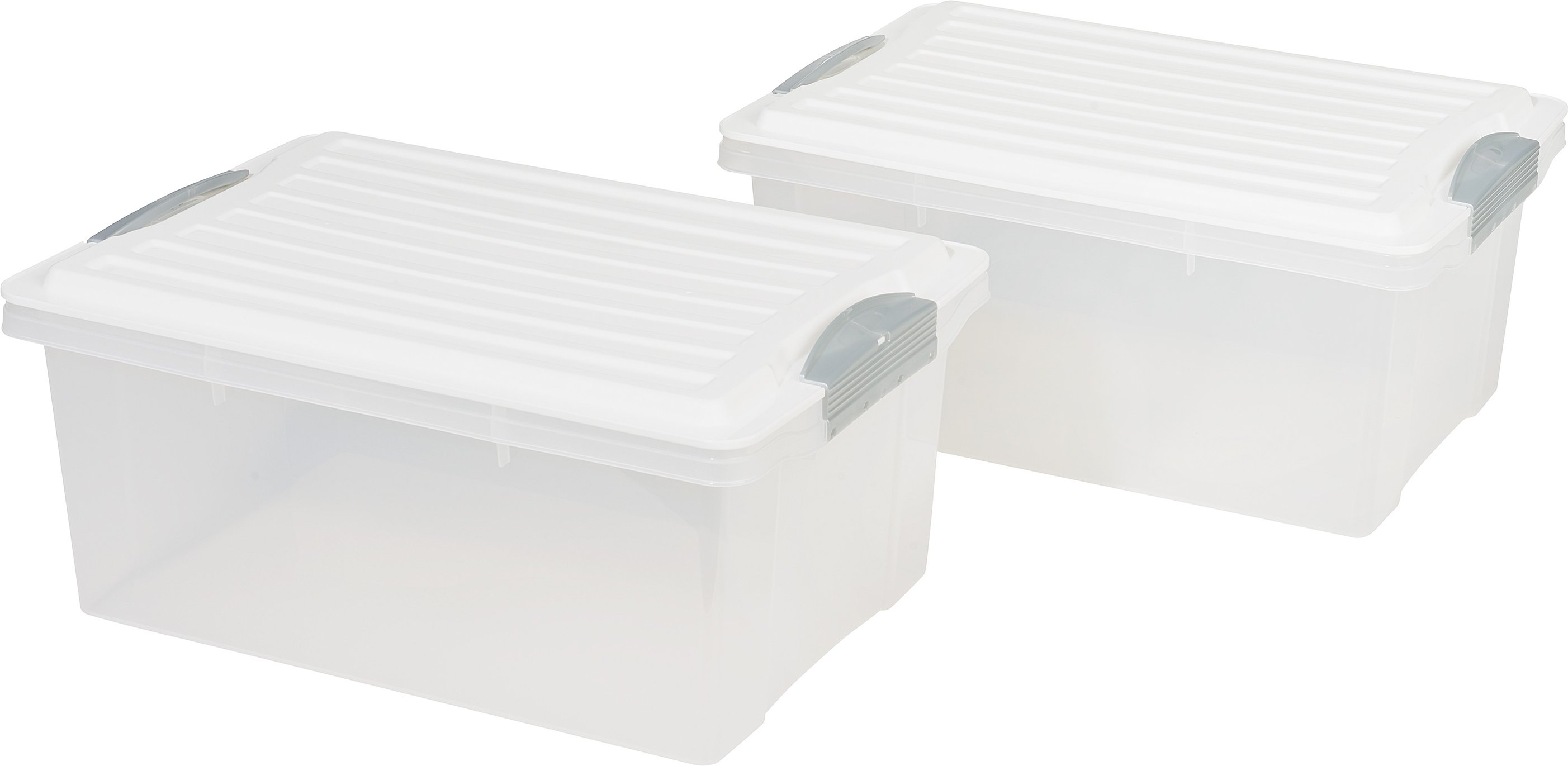 Thumbnail - LIVARNO home Aufbewahrungsboxen (2er Set Box A4)