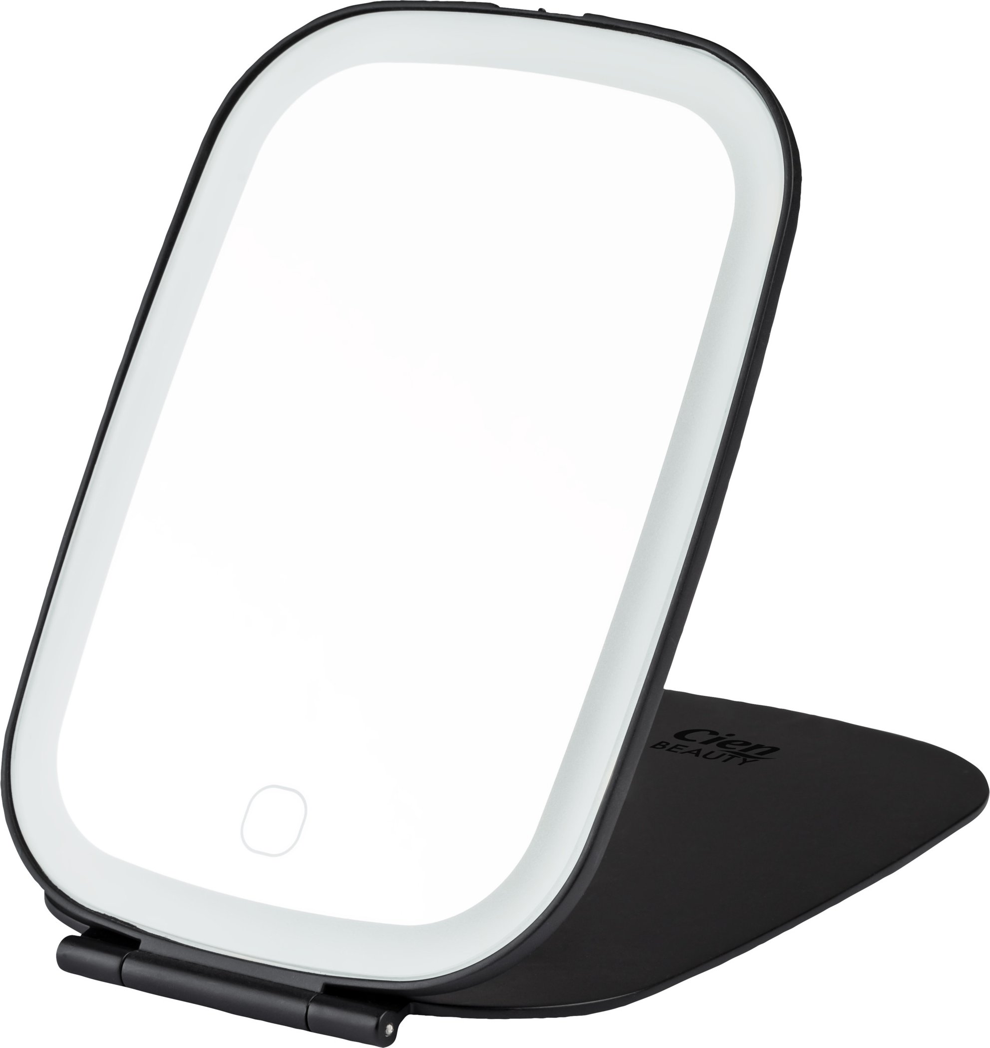 CIEN Beauty Kosmetikspiegel LED Akku (Schwarz)