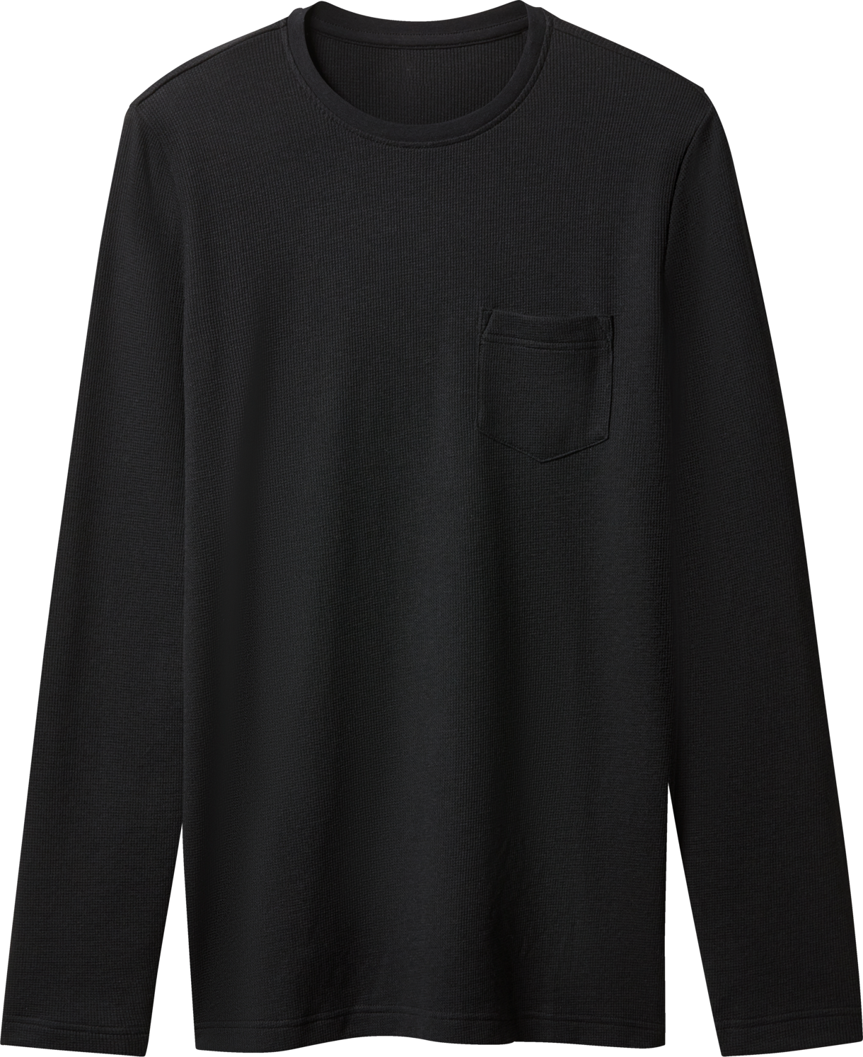 Thumbnail - esmara Men Herren Langarmshirt (Schwarz, S (44/46))