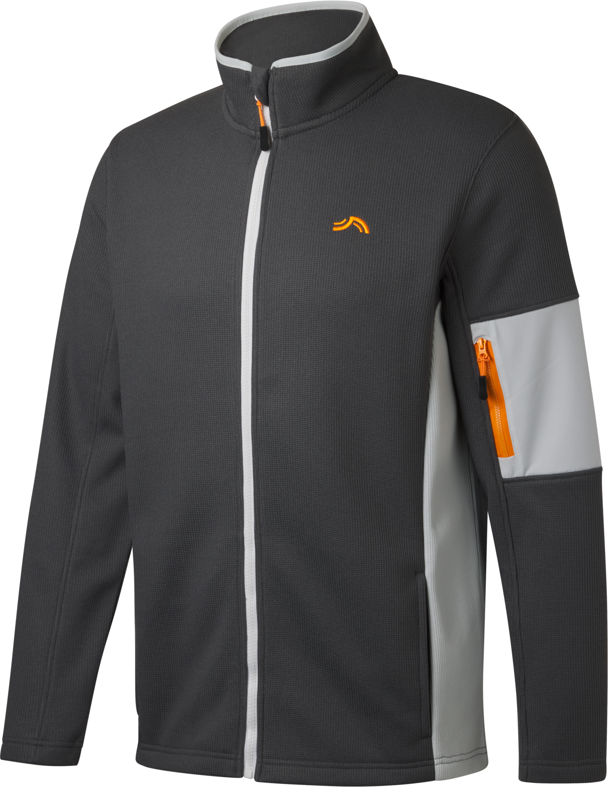 Thumbnail - CRIVIT Herren Strickfleecejacke mit seitlichen Eingrifftaschen (Grau, L (52/54))