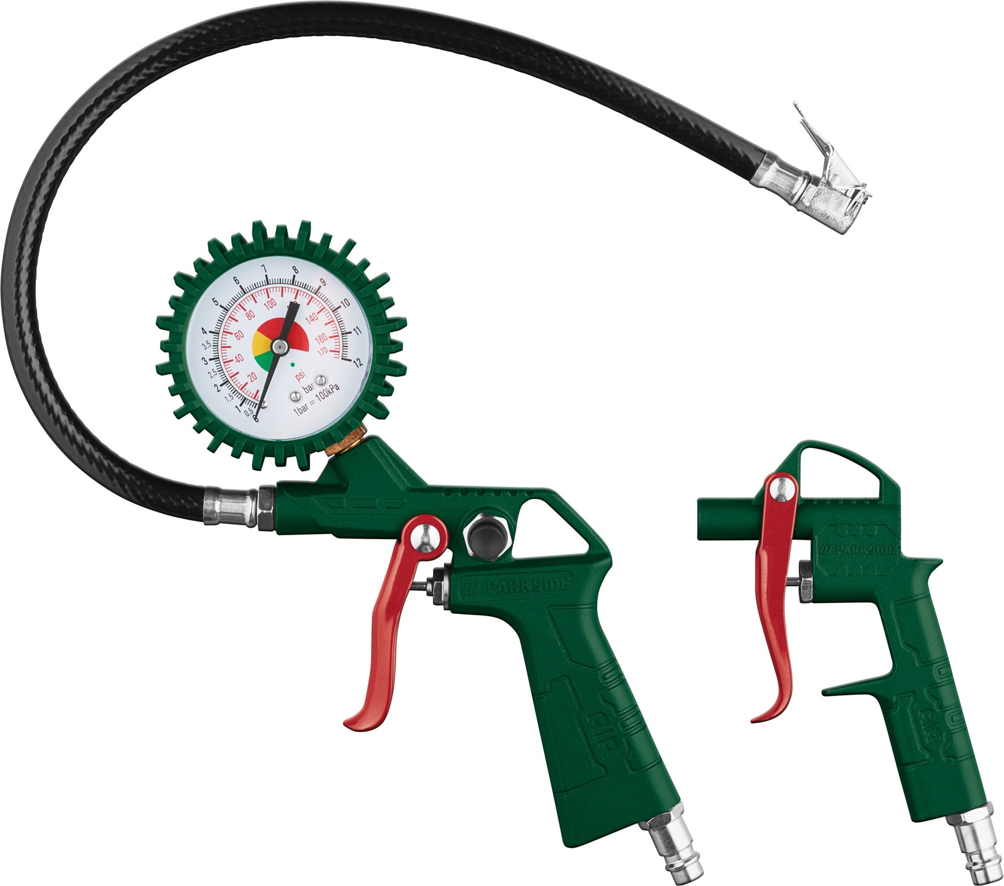 PARKSIDE® Druckluft-Zubehör-Set, passend für handelsübliche Kompressoren