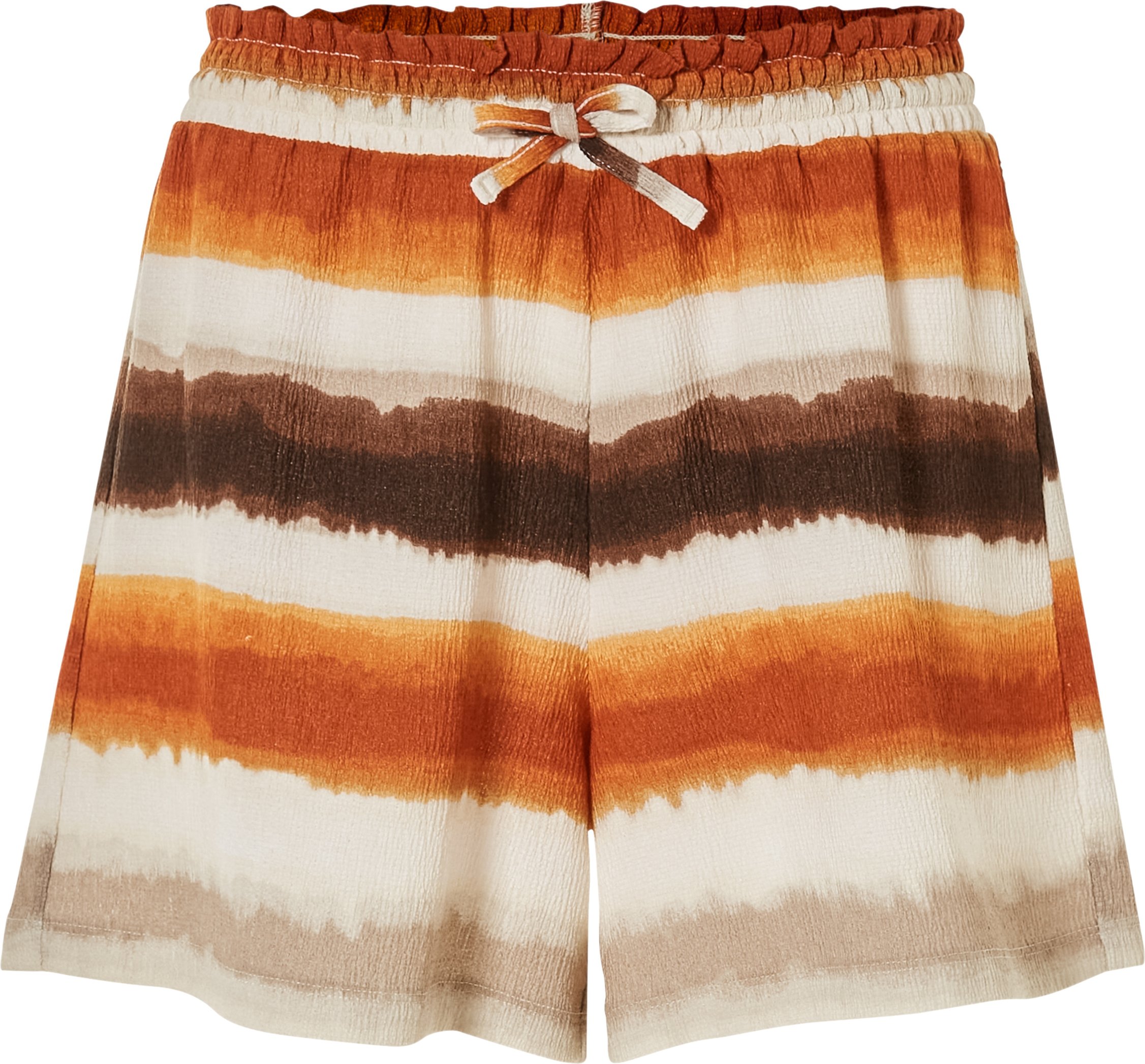 esmara® Damen Shorts (beige/gelb/orange, XS(32/34))