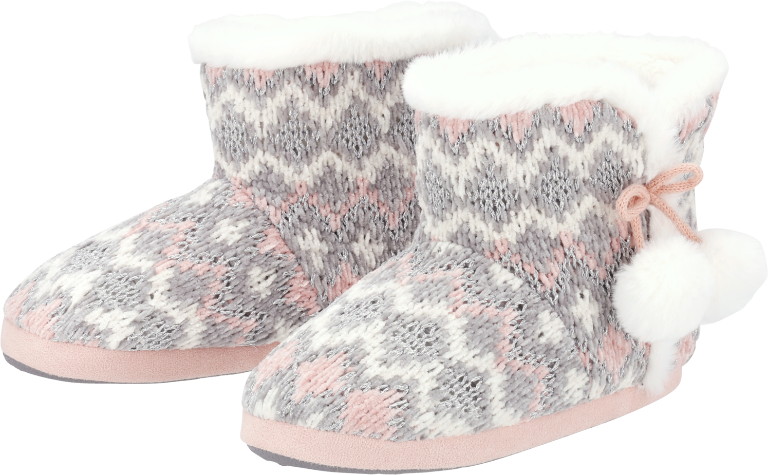 esmara® Damen Hausstiefel (Rosa, 38)