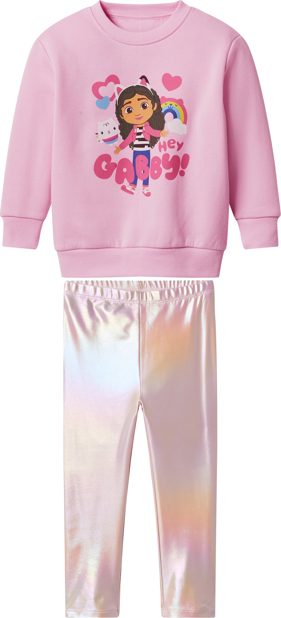 Kinder-Set, 2-teilig (Rosa, 122/128)