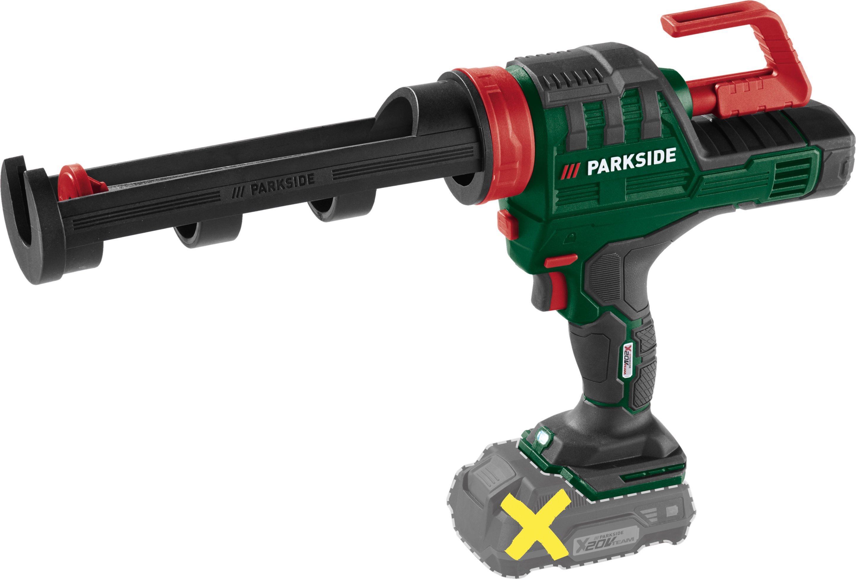 PARKSIDE® 20 V Akku-Kartuschenpresse »PKPA 20-Li A2«, ohne Akku und Ladegerät