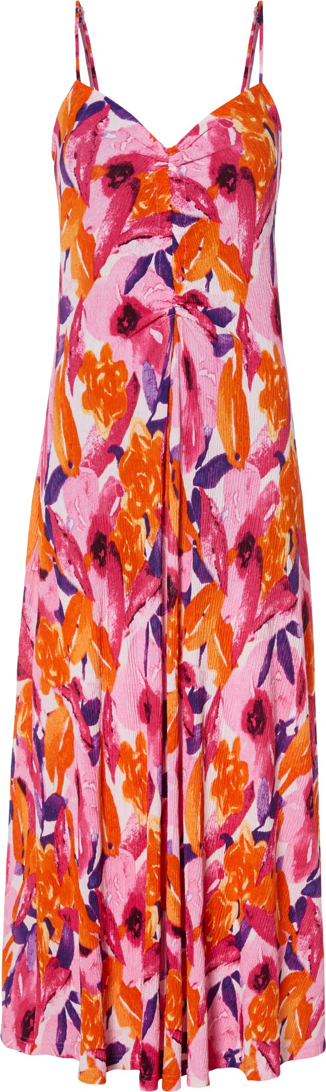 esmara® Damen Kleid Plissee (Gemustert, S(36/38))""