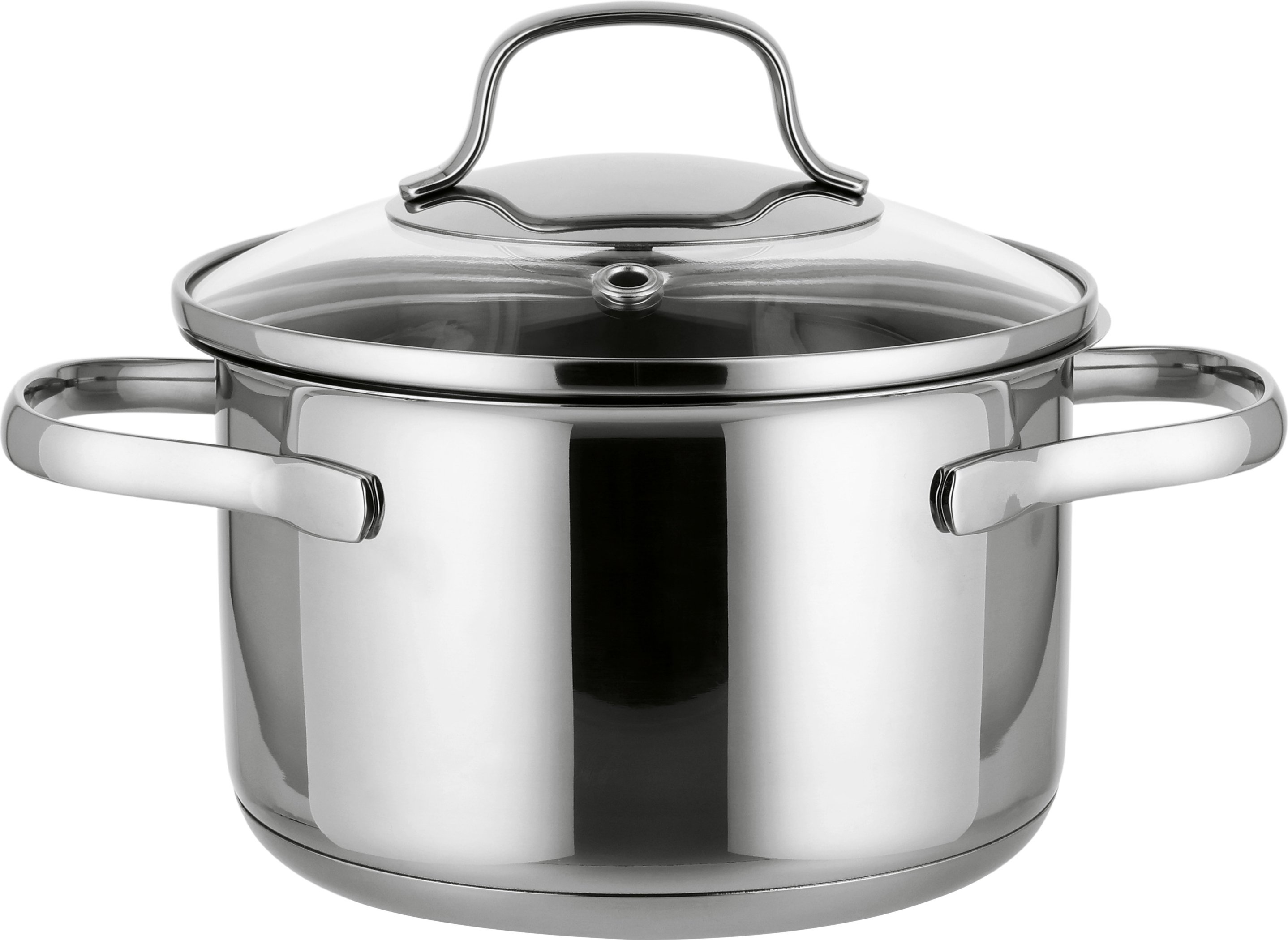 SILVERCREST® Premium-Edelstahltopf, Ø 16 cm