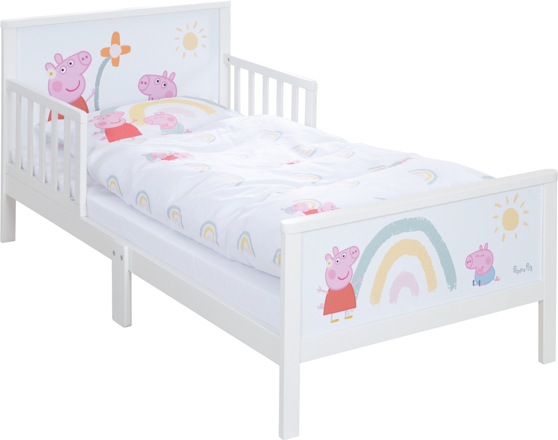 roba Themen-Komplettbett »Paw Patrol / Peppa Pig«, 70x140 cm (Paw patrol)