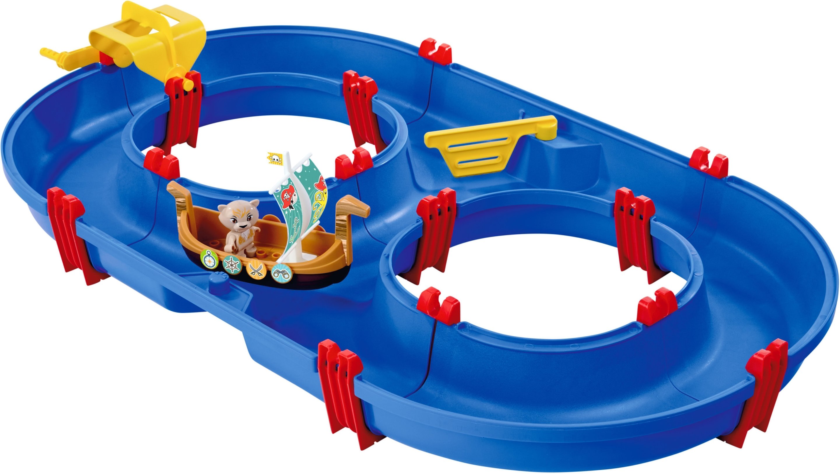 AquaPlay Wasserbahn »Pirate's World«, inkl. Strömungserzeuger