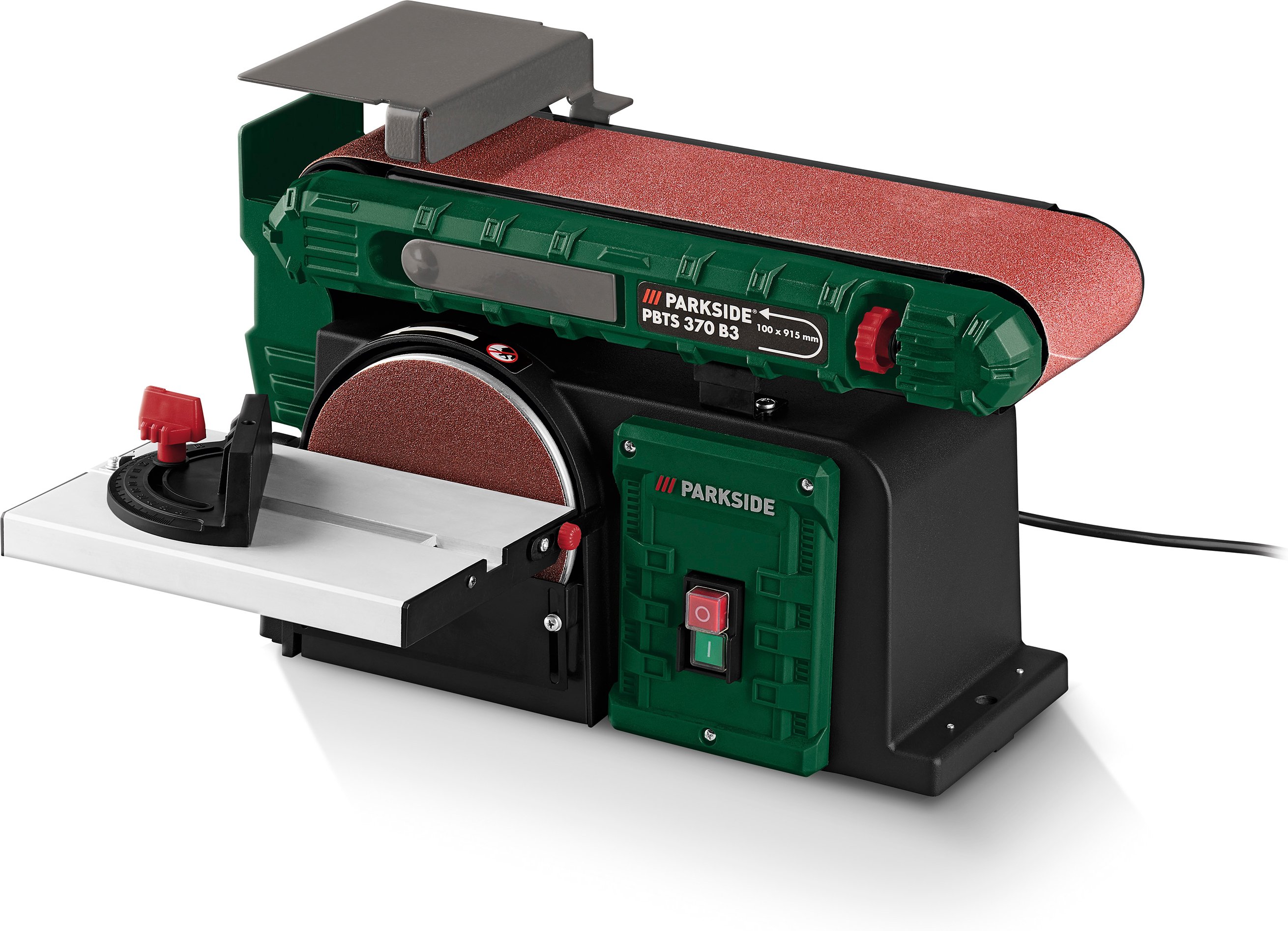 PARKSIDE® Band- und Tellerschleifer »PBTS 370 B3«, 370 W