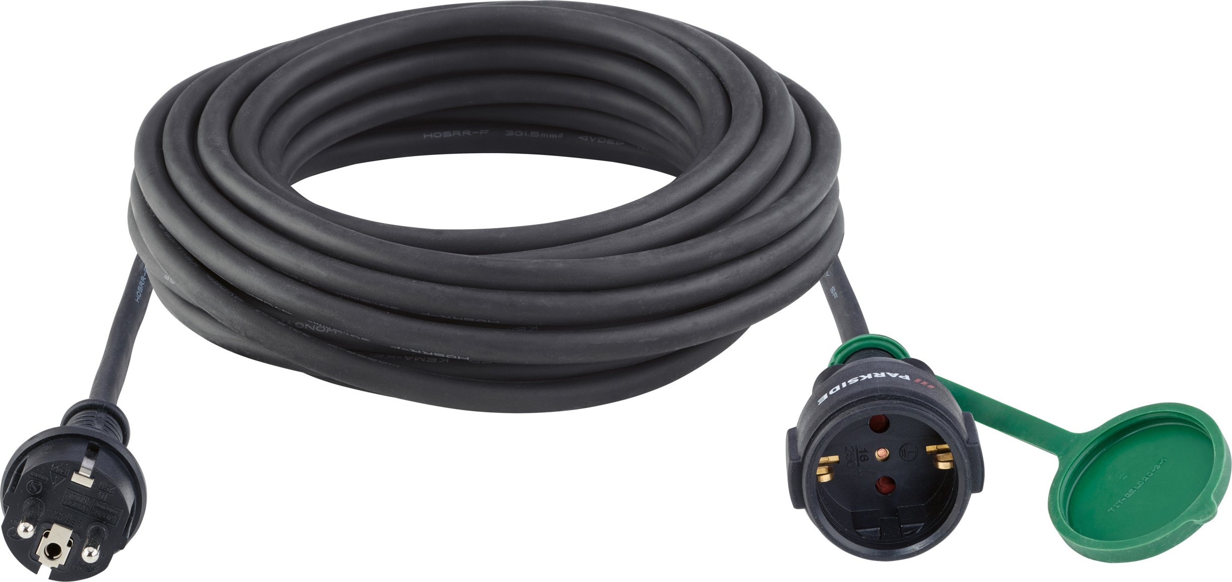 PARKSIDE® Verlängerungskabel, spritzwassergeschützt