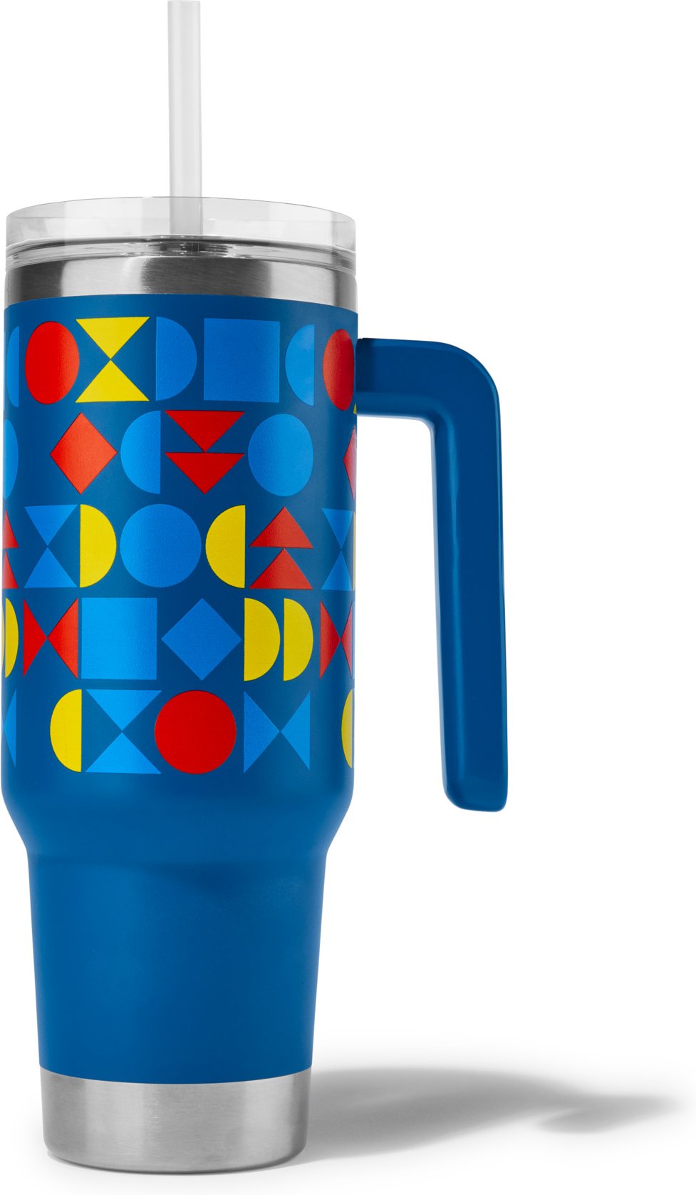 Thumbnail - Doppelwandiger Edelstahl Becher (Blau)