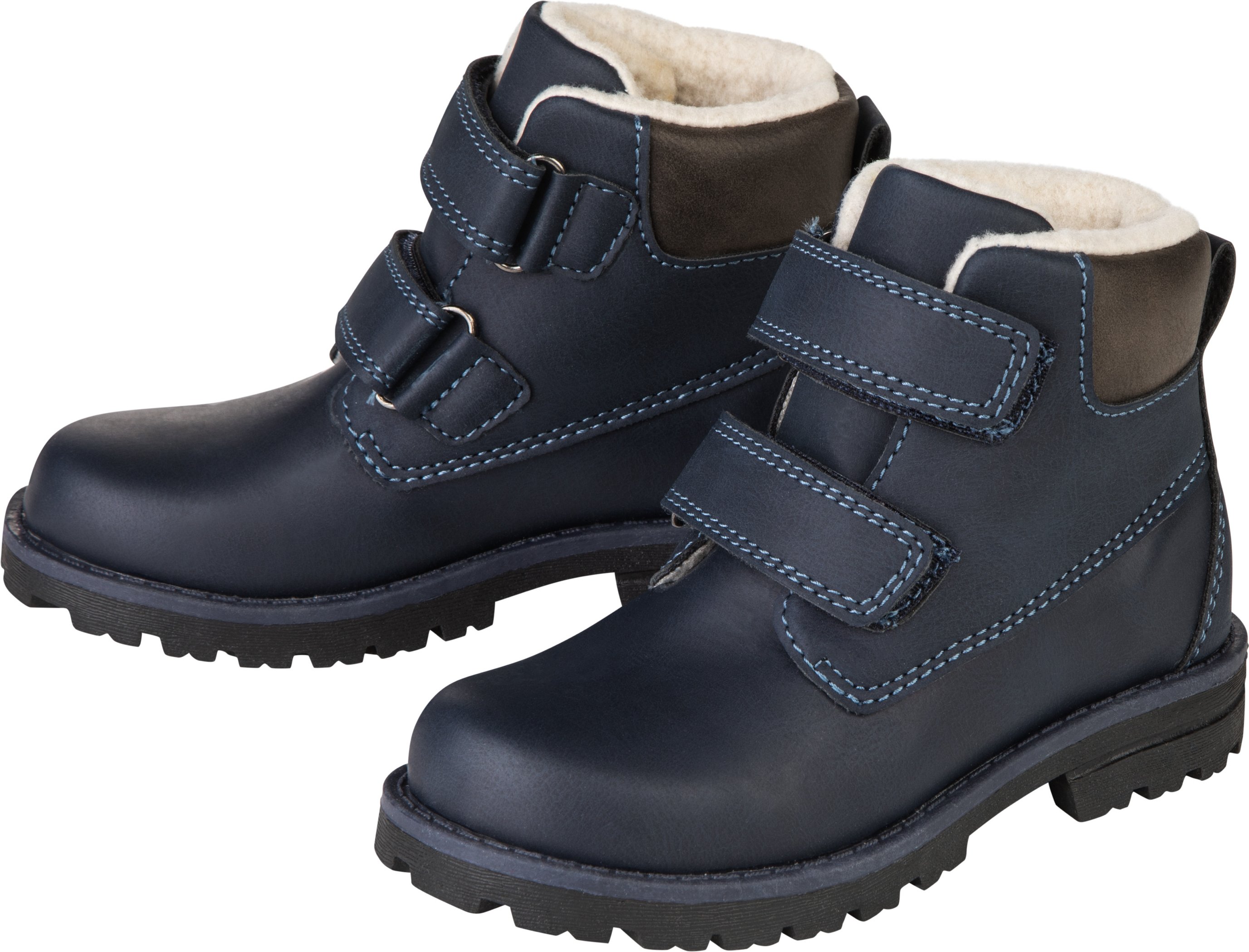 Thumbnail - lupilu® Kleinkinder Jungen Stiefel mit Warmfutter (navy, 26)