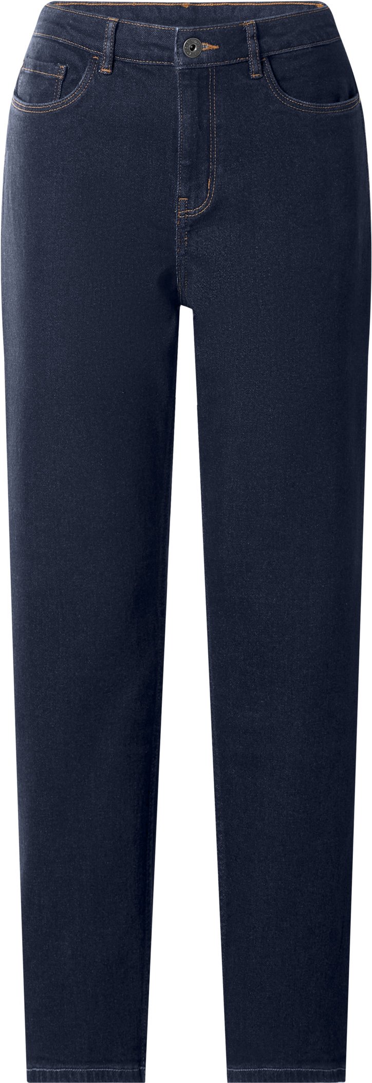 esmara® Damen Jeans Straight Fit Ankle length (Dunkelblau, 40)