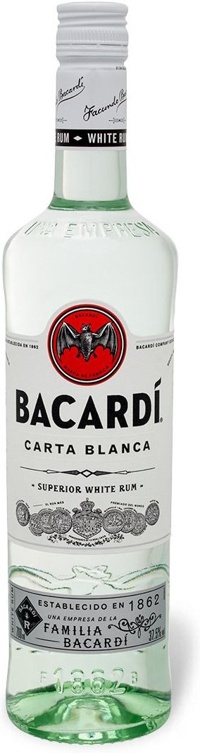 Bacardi Rum Carta Blanca 37,5% Vol