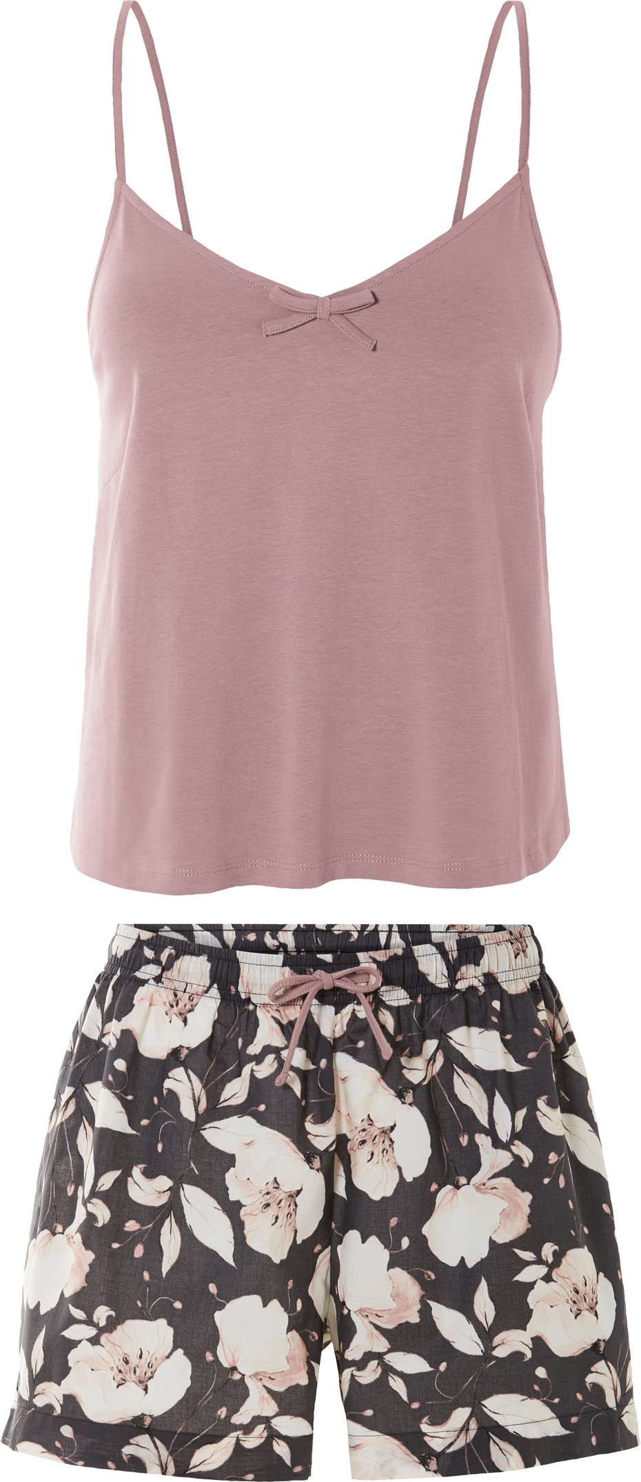 esmara® Damen Shorty Pyjama (Rose, XS (32/34))