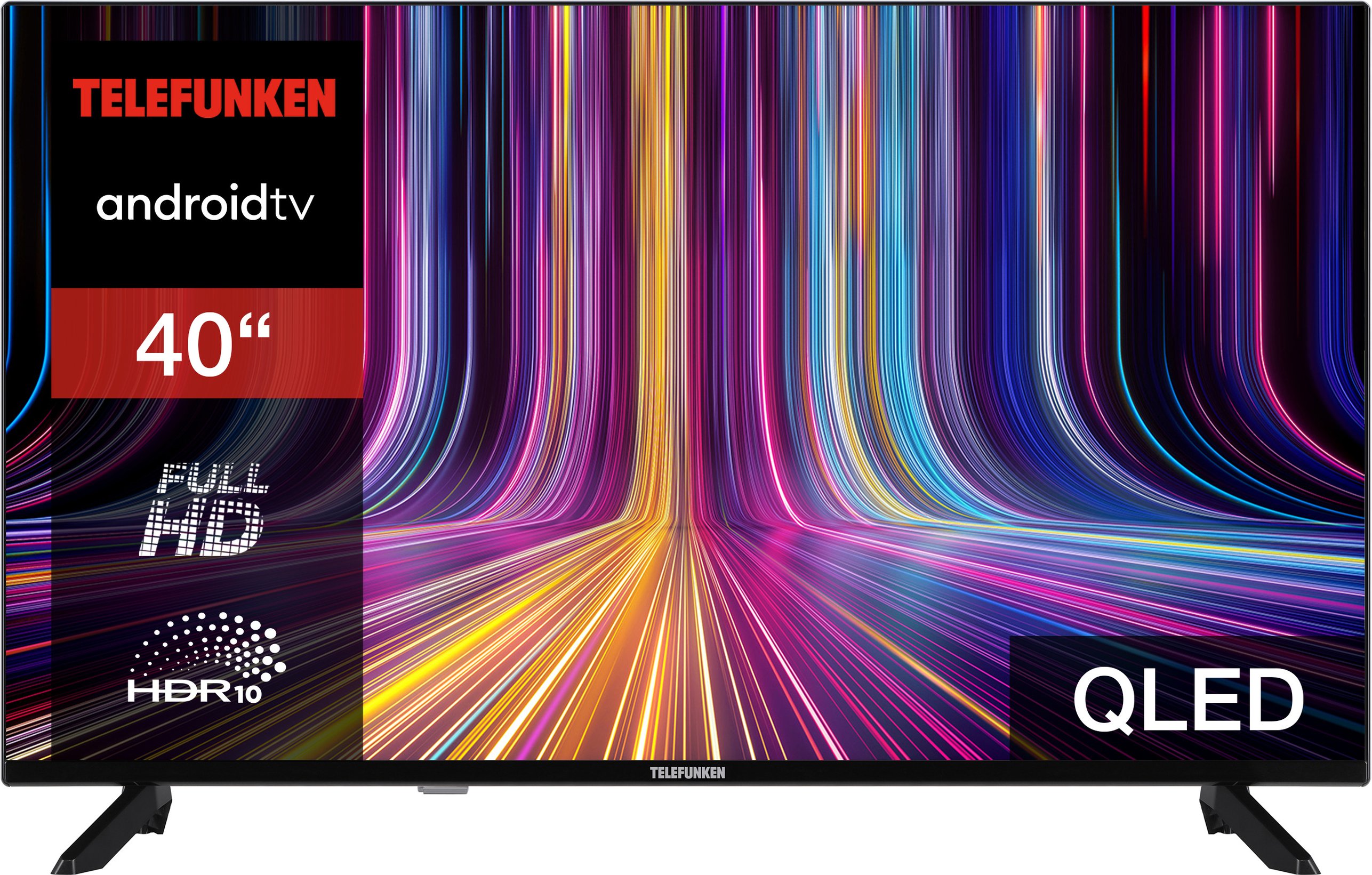 Thumbnail - TELEFUNKEN Fernseher QFAN750S QLED Android Smart TV Full HD (40 Zoll)