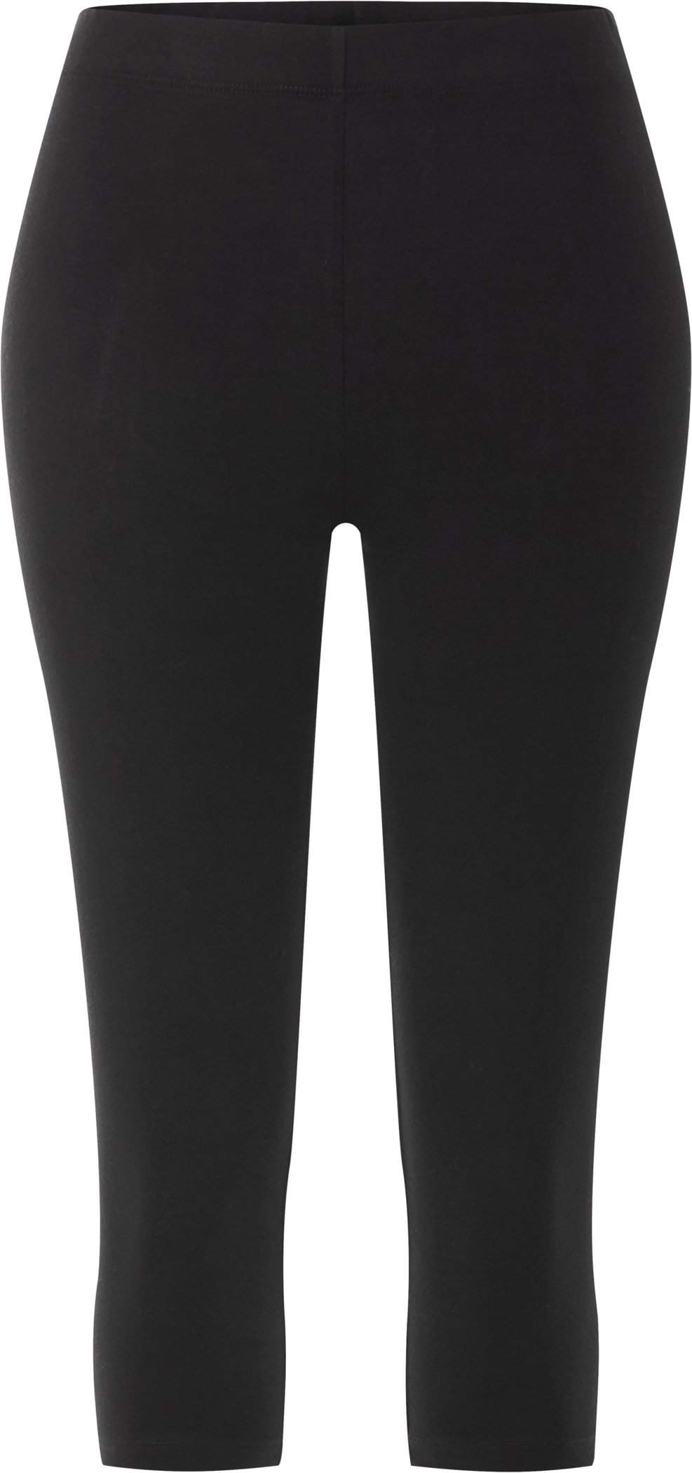 Thumbnail - esmara® Damen Capri-Leggings, mit Bio-Baumwolle (Schwarz, S(36/38))