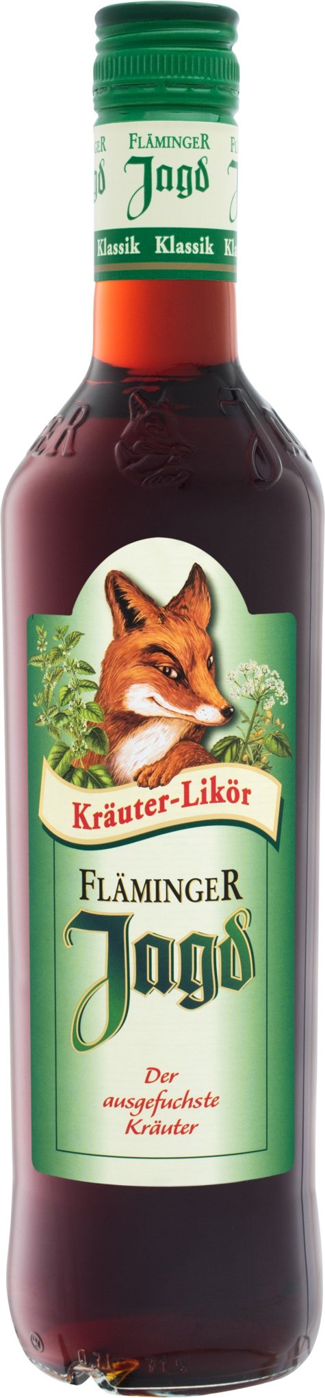 FLÄMINGER Jagd Kräuterlikör 30% Vol