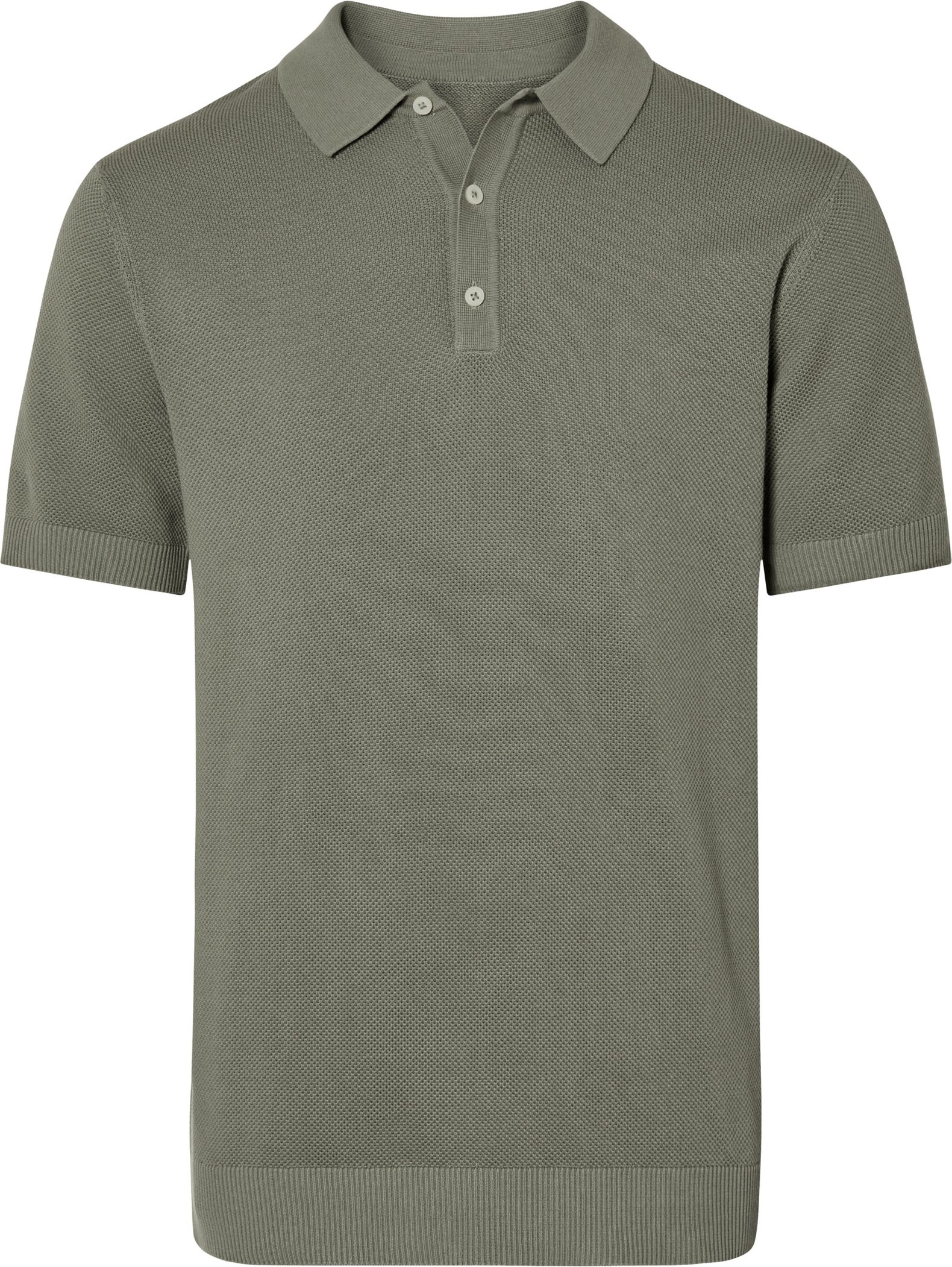 Thumbnail - esmara Men Herren Poloshirt Feinstrick Struktur (khaki, XXL (60/62))