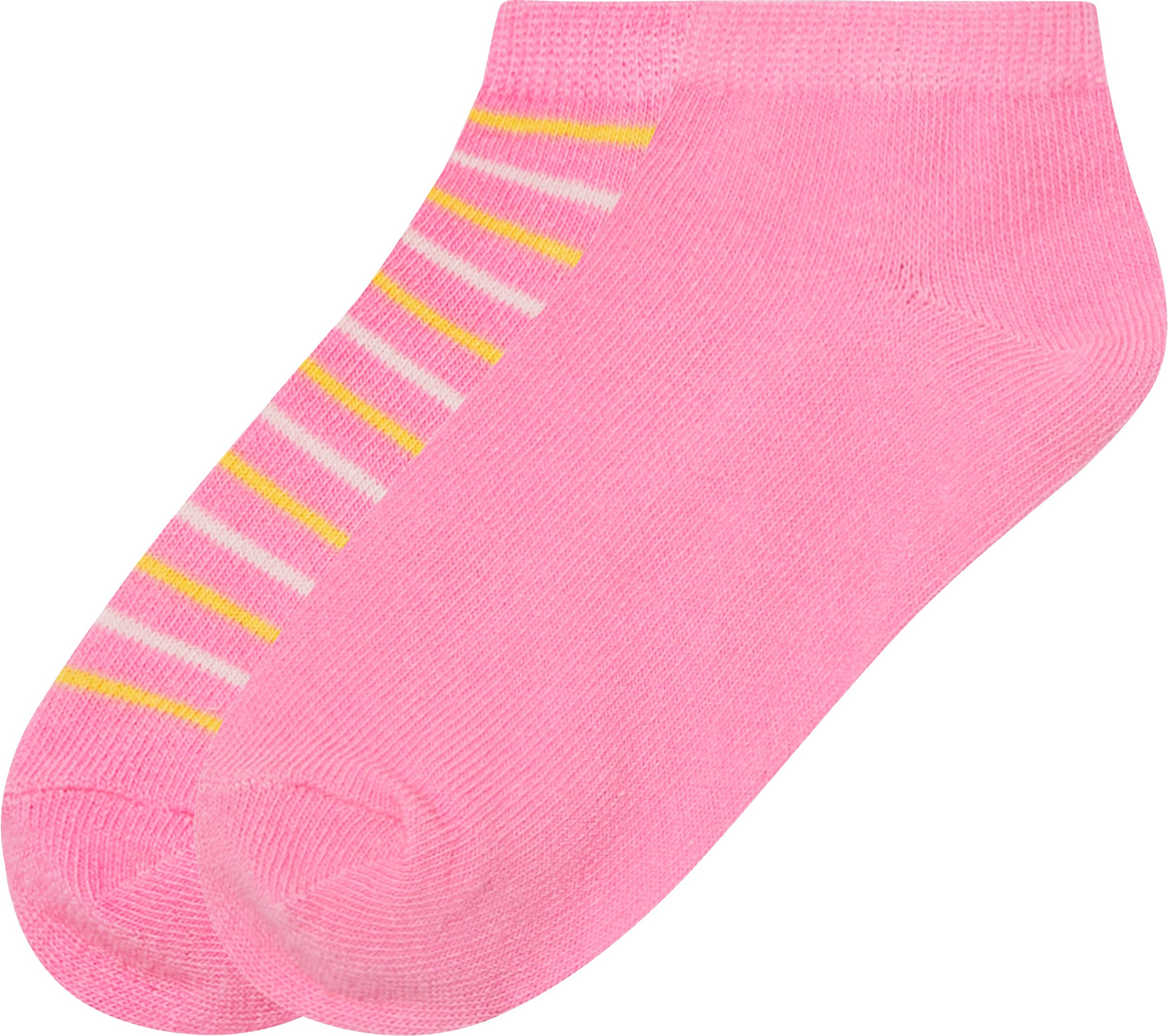 Thumbnail - pepperts!® Kinder Jungen Mädchen Sneakersocken 2er (Rosa, 35-38)