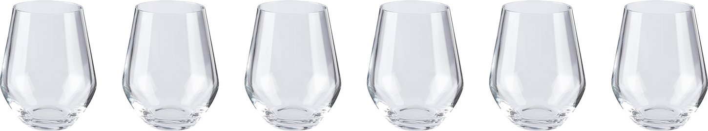 Thumbnail - ERNESTO® Rotwein-/Weißw.-/Sekt-/Wassergläser (Wasserglas)
