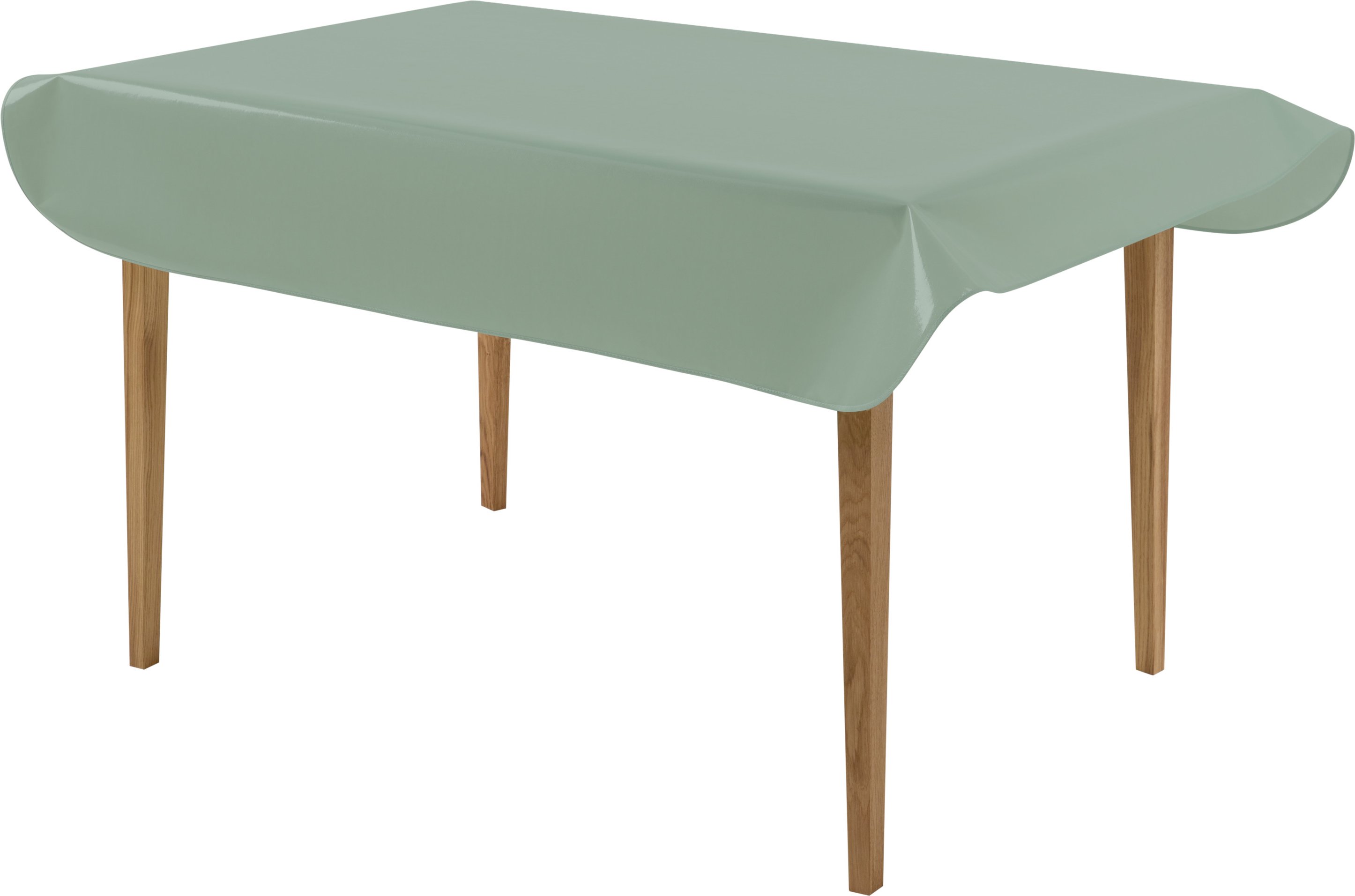 LIVARNO® Lacktischdecke abwischbar (110x140cm, rechteckig, Grün)