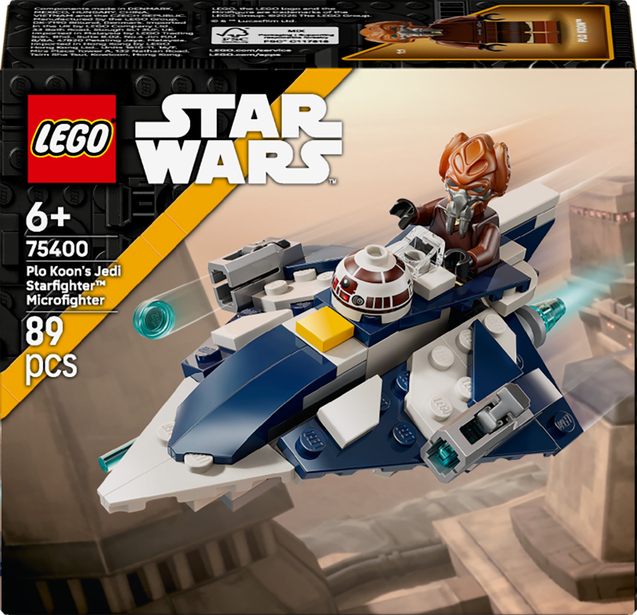 LEGO® Star Wars 75400 Plo Koon's Jedi Starfighter™ Microfighter""