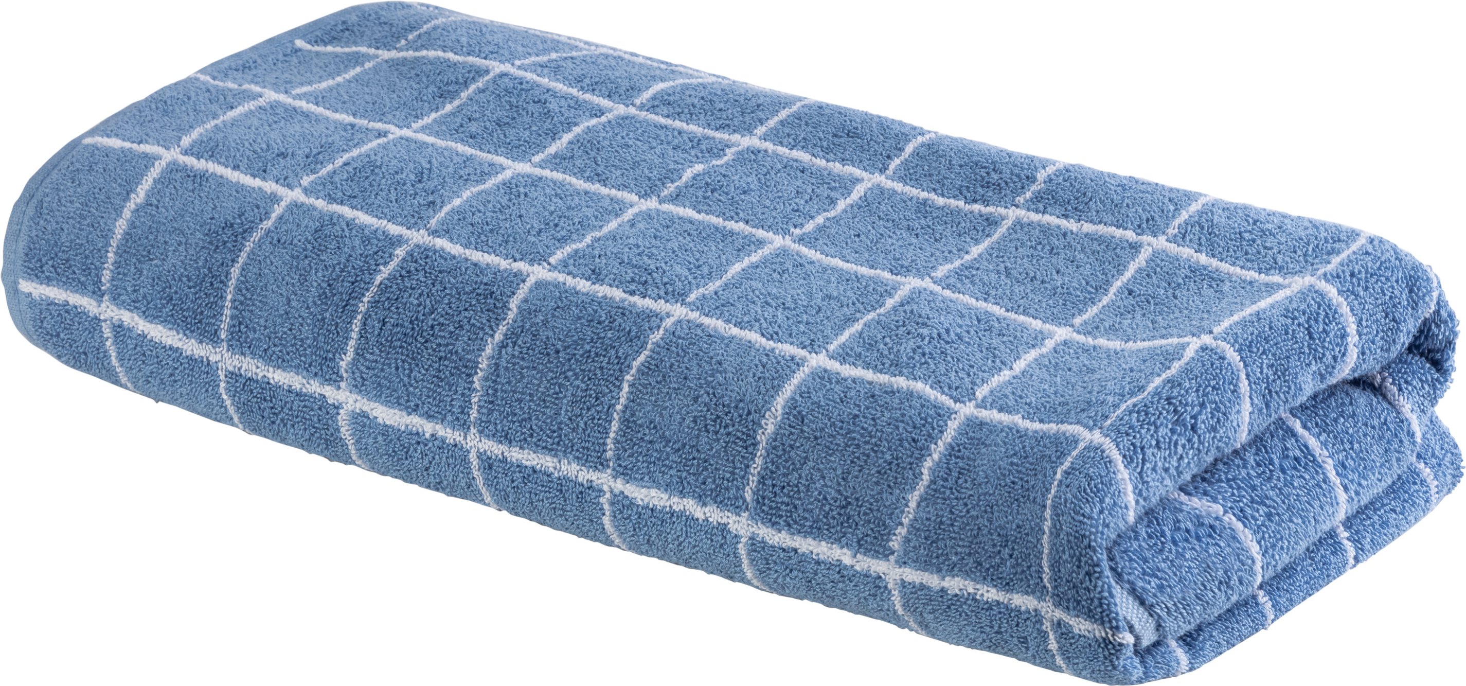 LIVARNO home Badetuch, 100x150 cm (Blau)