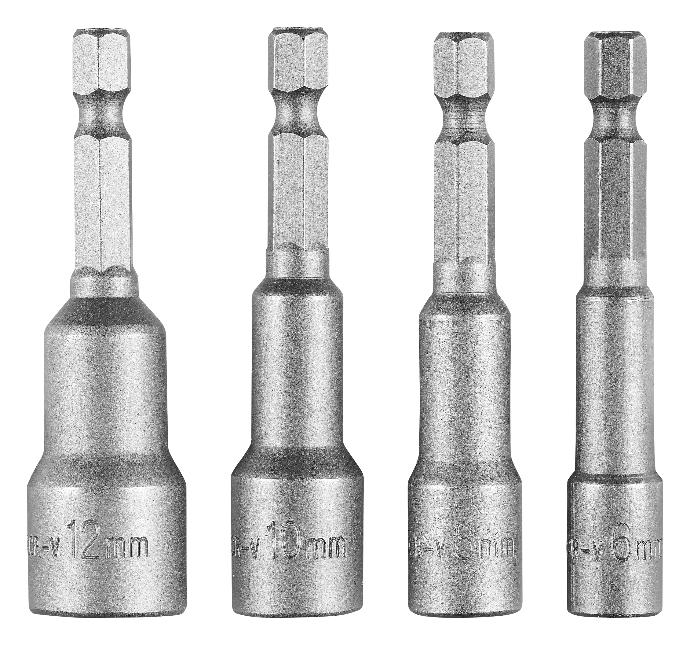 PARKSIDE® Stecknuss-Adapter-Set für Ratschen (Stecknuss-Set 4tlg.)