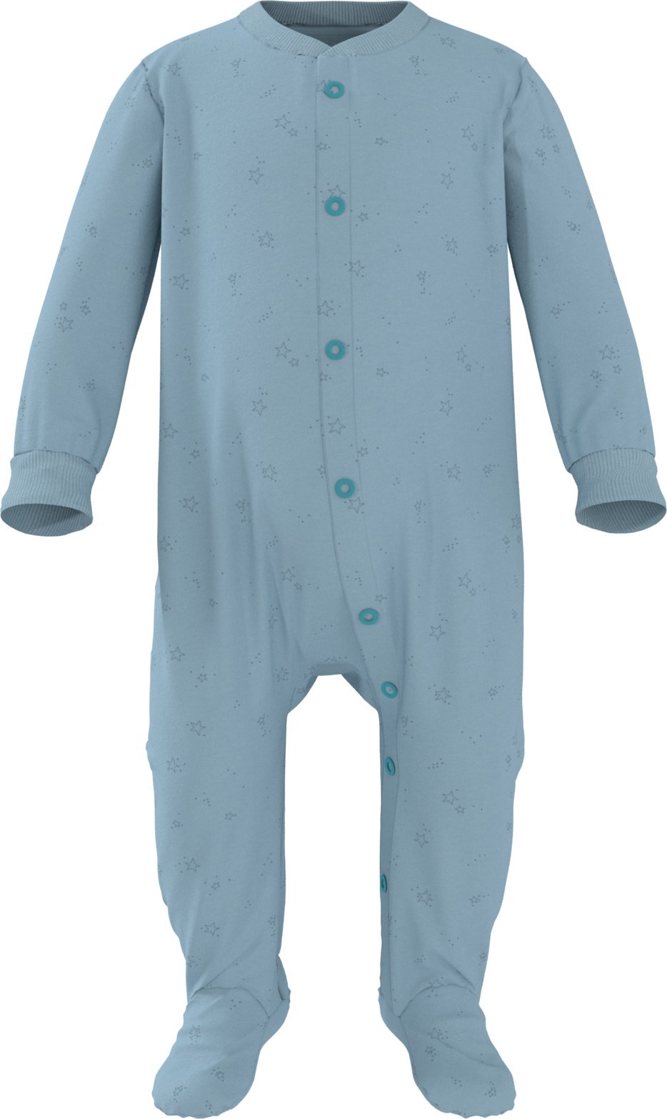 lupilu® Baby Schlafoverall langarm (Hellblau, 50/56)