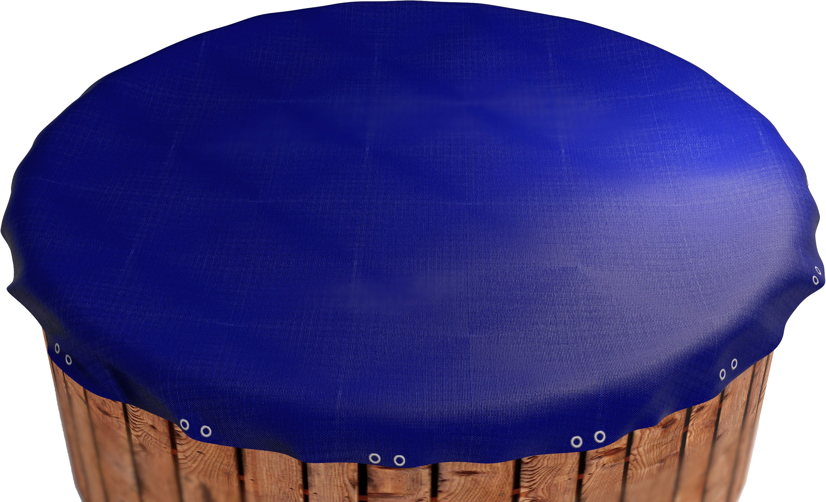 Grasekamp Abdeckplane Pool (Rund, Blau/Schwarz, 380 cm)