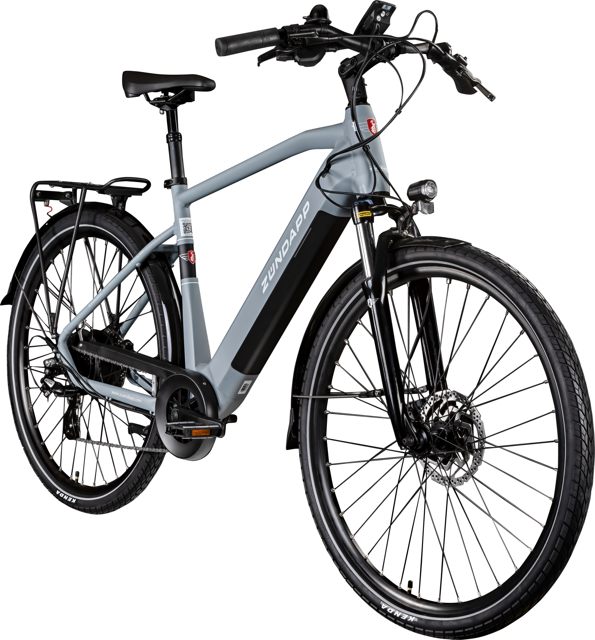 Zündapp Z810 E-Trekkingbike (Herren, Grau/Weiß)