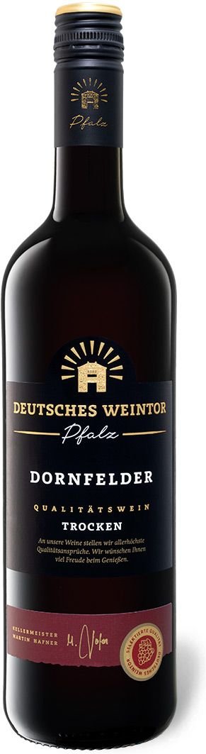 Thumbnail - Deutsches Weintor Dornfelder QbA trocken, Rotwein 2023