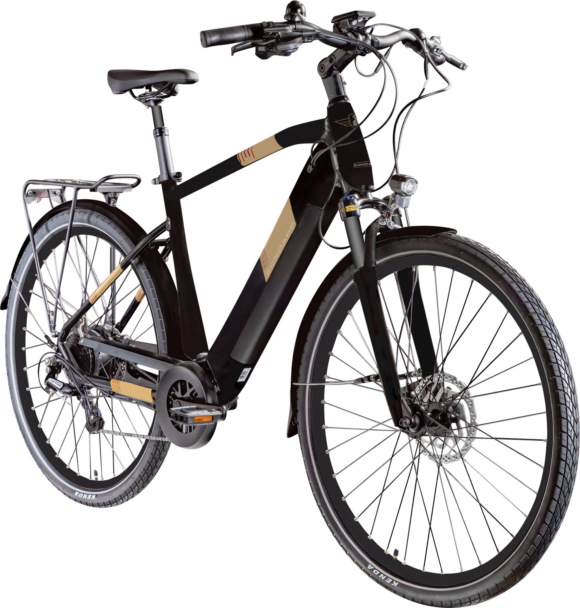 Zündapp Z810 E-Trekkingbike (Herren, schwarz/beige)