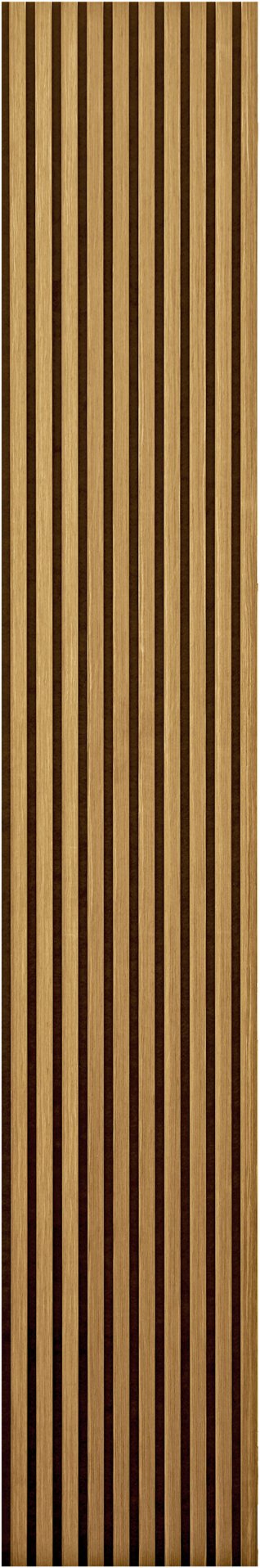 HOME DELUXE SONIC Akustikpaneel (240 x 40 cm, Oiled Oak)