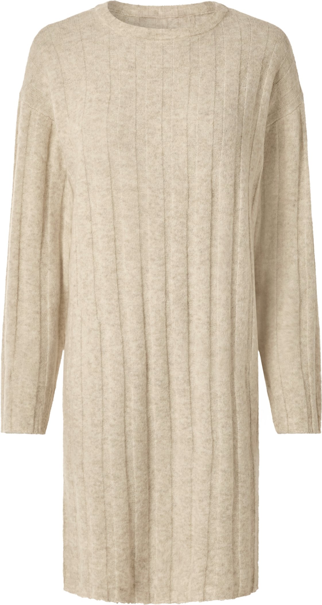 esmara® Damen Strickkleid (Beige, S (36/38))